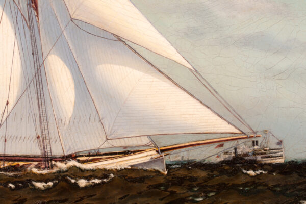 Yacht MAYFLOWER Defending the Americas Cup - Image 4