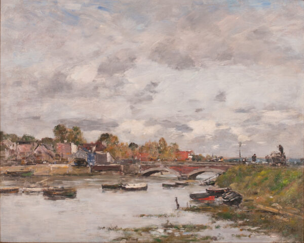 Le Pont Sur la Touques √† Deauville