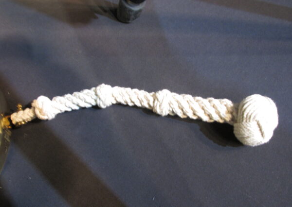 British Brass Bell with Wall Bracket and Lanyard - Image 5