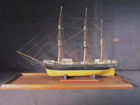 JOHN CARVER, American Whale Bark Model