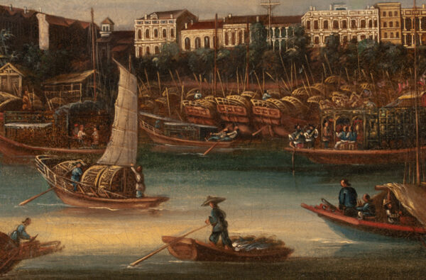 View of the Hongs, Canton - Image 4