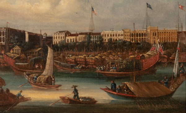 View of the Hongs, Canton - Image 3