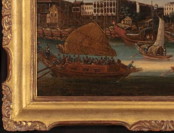 View of the Hongs, Canton - Image 2
