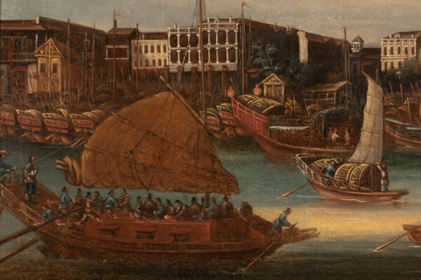 View of the Hongs, Canton - Image 5