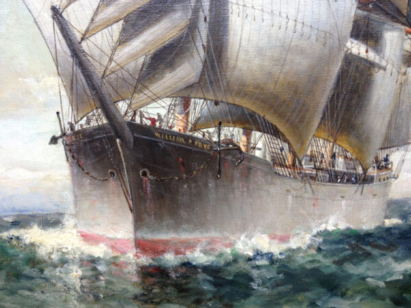 Ship W.P. FRYE Sailing the Pacific - Image 3