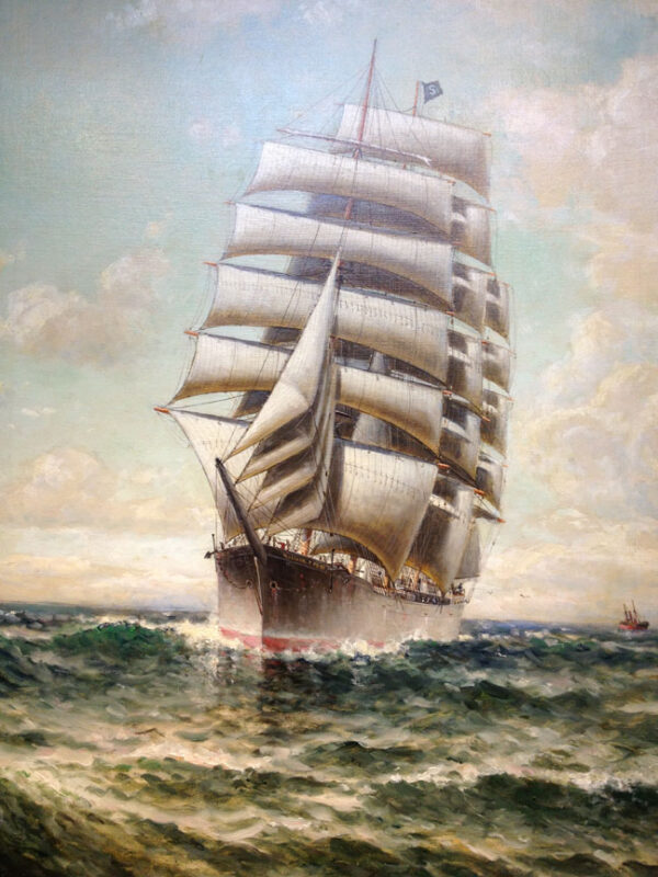 Ship W.P. FRYE Sailing the Pacific - Image 2