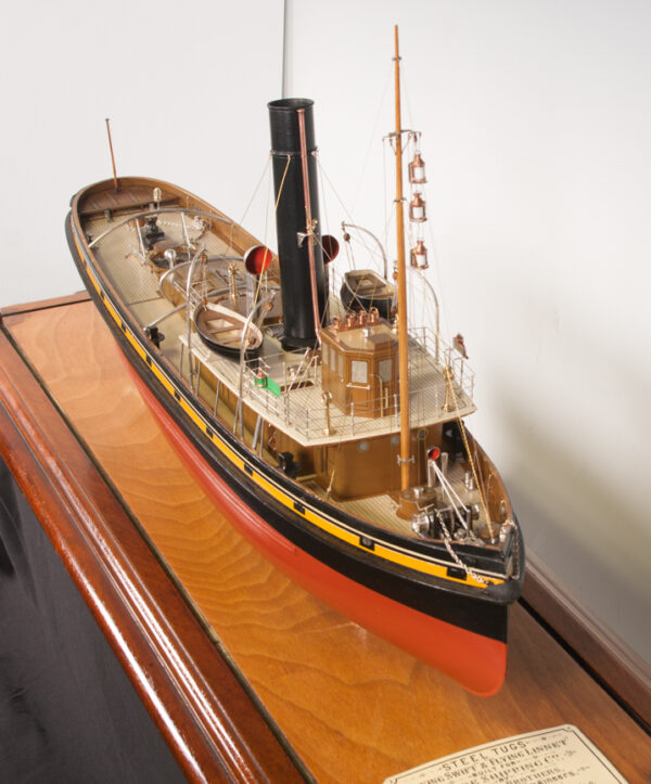 Full Builders Dockyard Model of Sister Tugs FLYING SWIFT and FLYING LINNET - Image 8