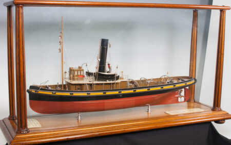 Full Builders Dockyard Model of Sister Tugs FLYING SWIFT and FLYING LINNET