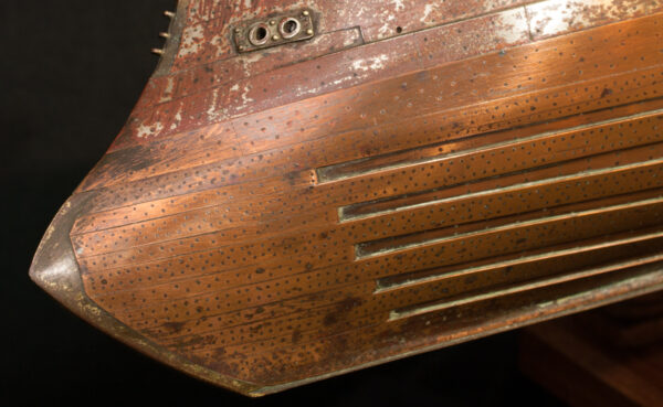 Builders Model Hull of French Iron Clad Warship - Image 4