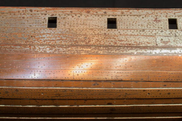 Builders Model Hull of French Iron Clad Warship - Image 3