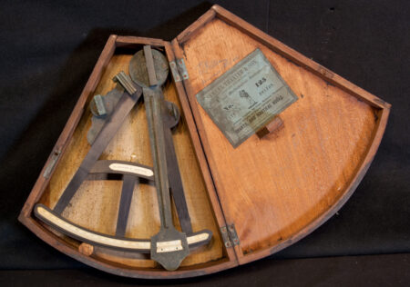 Cased Navigational Octant by G. Heath, London