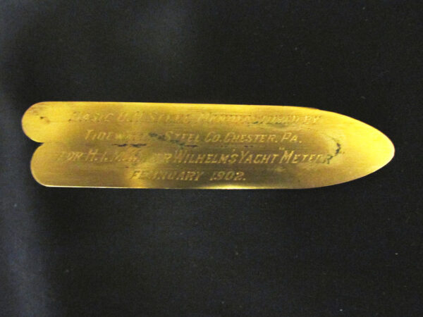 Launching Commemorative Set for Kaiser Wilhelm's METEOR - Image 6
