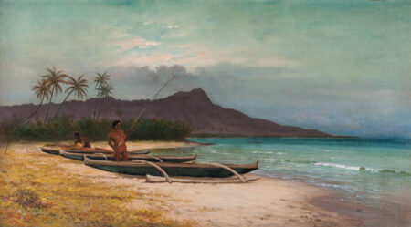 Outriggers At Diamond Head, Honolulu