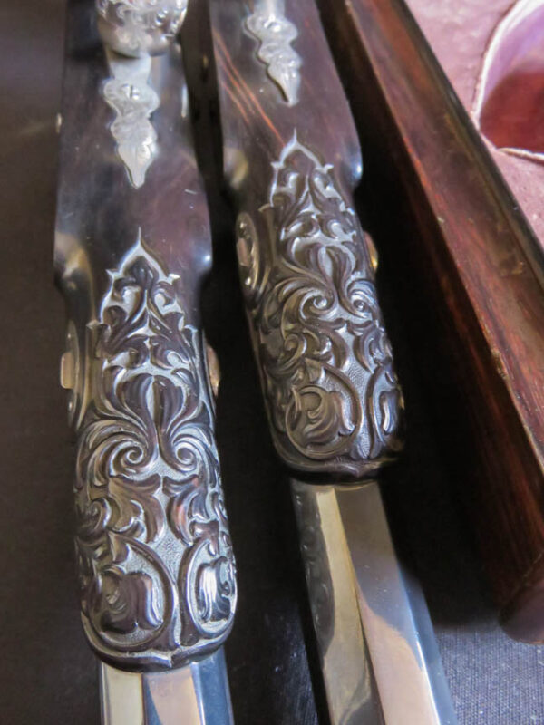 Cased French Dueling Pistols by Lepage Moutier of Paris - Image 5