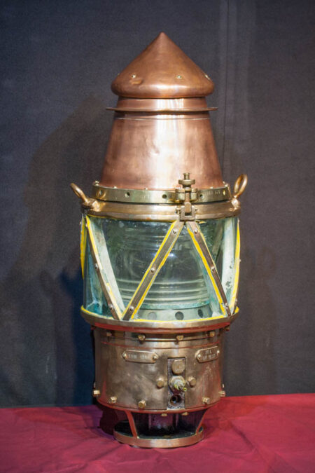Extremely Heavy Gauge Brass and Copper Channel Light