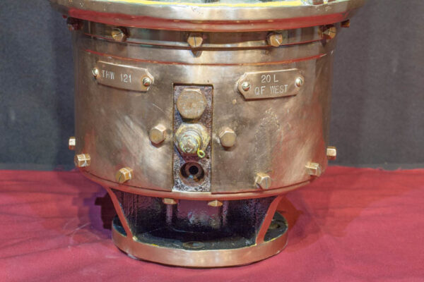 Extremely Heavy Gauge Brass and Copper Channel Light - Image 5
