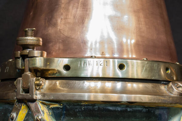 Extremely Heavy Gauge Brass and Copper Channel Light - Image 3