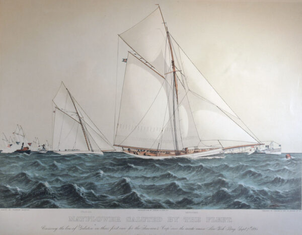 Yacht MAYFLOWER Defending the Americas Cup - Image 2