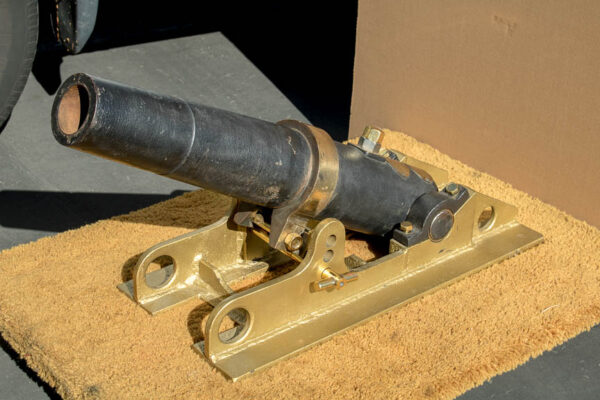 Iron and Brass Line Throwing Cannon by McKeever Daley - Image 2