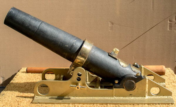 Iron and Brass Line Throwing Cannon by McKeever Daley - Image 4
