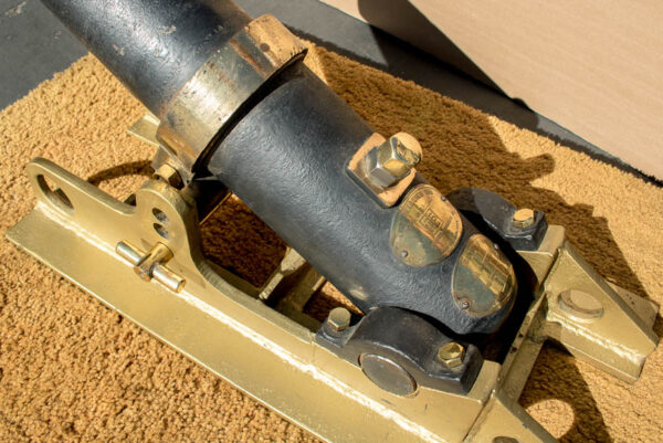 Iron and Brass Line Throwing Cannon by McKeever Daley - Image 7