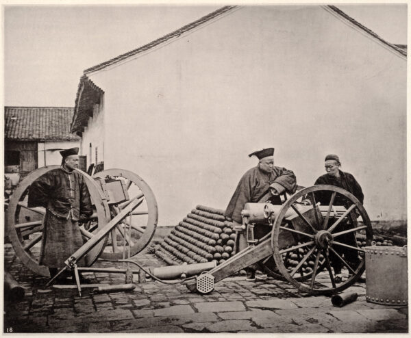 Rare Chinese Bronze Rifled Howitzer - Image 2