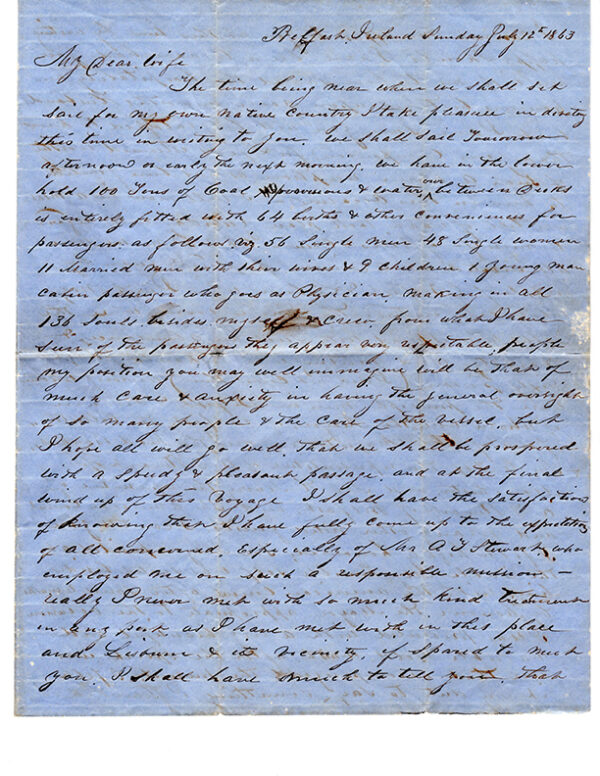 Rare American Portrait of Whale Ship Captain Moses Nickerson - Image 7