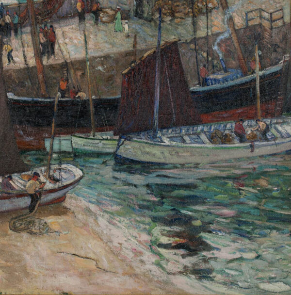 The Old Lighthouse and Fleets of St. Ives, Cornwall - Image 6