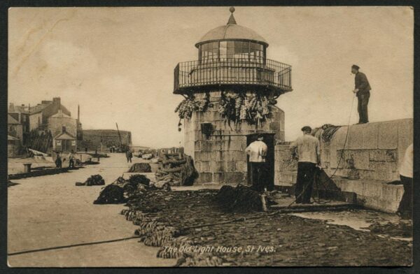 The Old Lighthouse and Fleets of St. Ives, Cornwall - Image 2