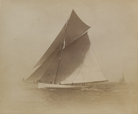 Original Period Photograph of the Cutter VOLUNTEER