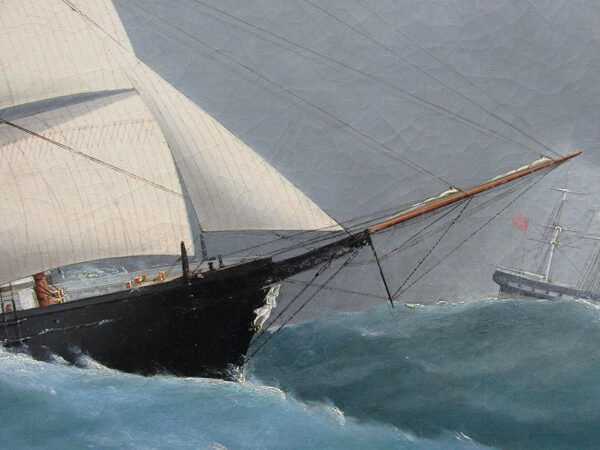 American Ship BYZANTIUM In Heavy Seas - Image 7