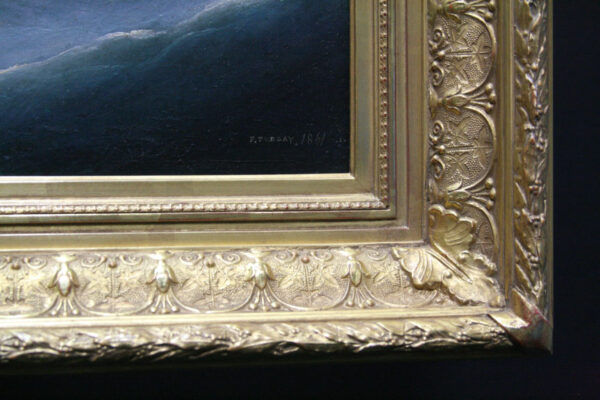 American Ship BYZANTIUM In Heavy Seas - Image 2