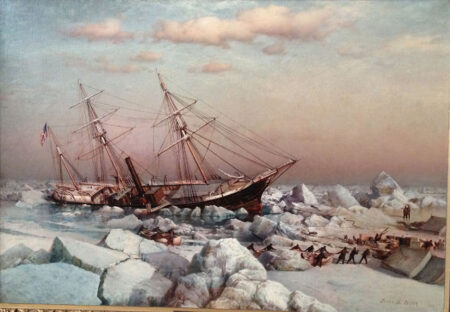 Abandoning the Arctic Exploration Ship JEANNETTE