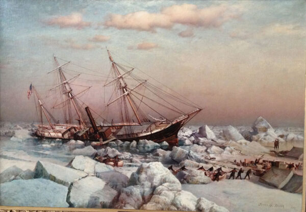 Abandoning the Arctic Exploration Ship JEANNETTE