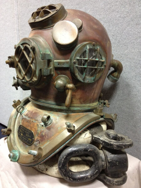 United States Navy Mark V Diving Helmet