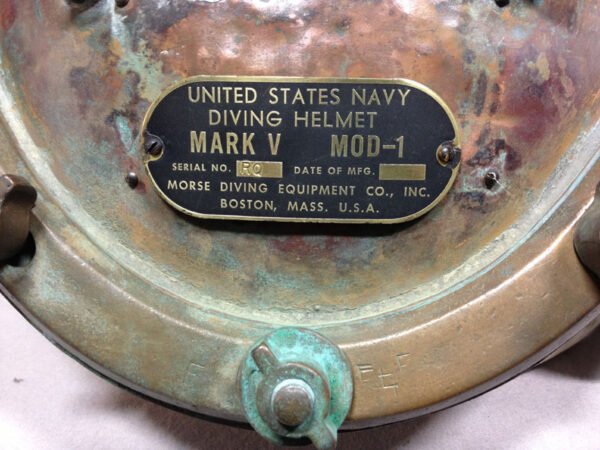 United States Navy Mark V Diving Helmet - Image 3