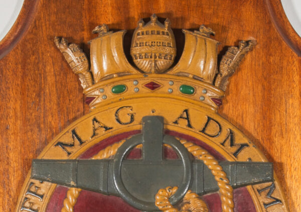 Wardroom Plaque from the HMS VANGUARD - Image 3