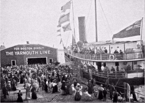 Bronze Ship's Bell from the Steel Steamer Yarmouth of 1887 - Image 3