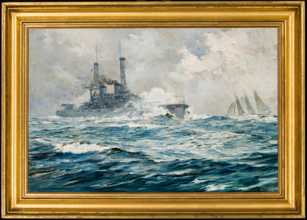 The Dreadnought Battleship U.S.S. WYOMING of 1911 - Image 7