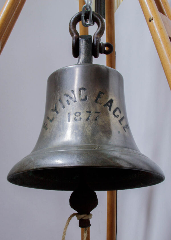 Ship's Bell from the Clyde River Paddle Tug FLYING EAGLE - Image 3