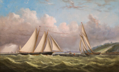 The Royal Schooner HILDEGARDE, Queen's Cup 1877