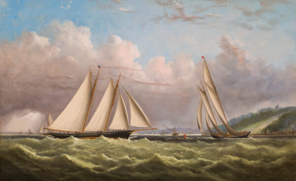 The Royal Schooner HILDEGARDE, Queen's Cup 1877