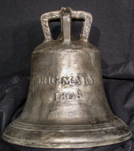 Napoleonic Ship's Bell from the Brig HMS Mary