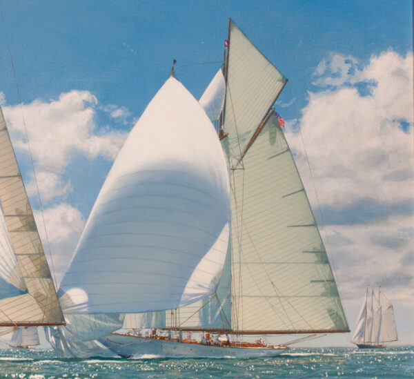 WESTWARD Leads the 1911 New York Yacht Club Cruise Into Newport - Image 4