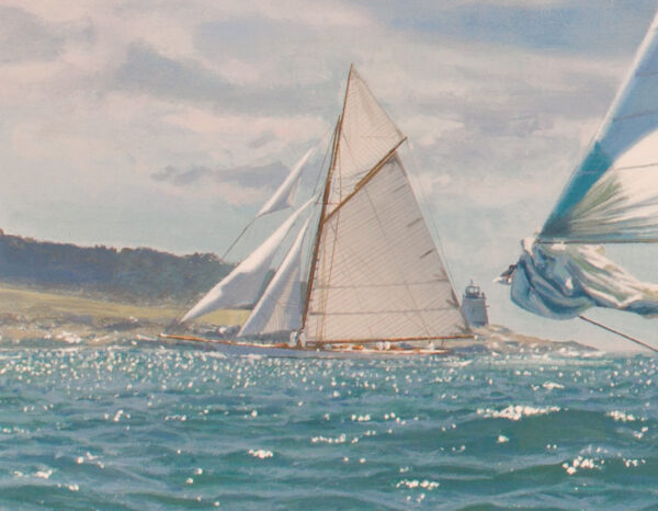 WESTWARD Leads the 1911 New York Yacht Club Cruise Into Newport - Image 3