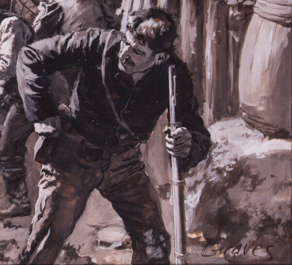 Colonel Bates Leads the 30th Colored Infantry at the Battle of the Crater - Image 3
