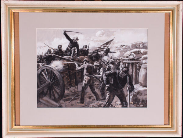 Colonel Bates Leads the 30th Colored Infantry at the Battle of the Crater - Image 2