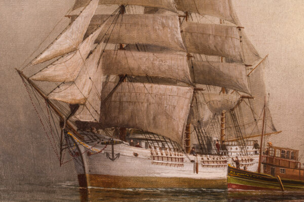 Coming Through the Mists, Maine Harbor - Image 6