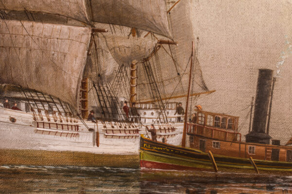 Coming Through the Mists, Maine Harbor - Image 5