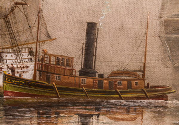 Coming Through the Mists, Maine Harbor - Image 3